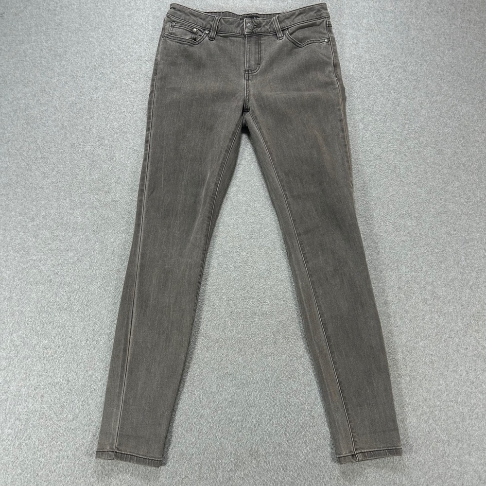 prAna Skinny Jeans Womens 29 Gray Organic Cotton Outdoor Casual